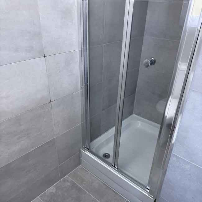 Wet room installation by NC Joinery